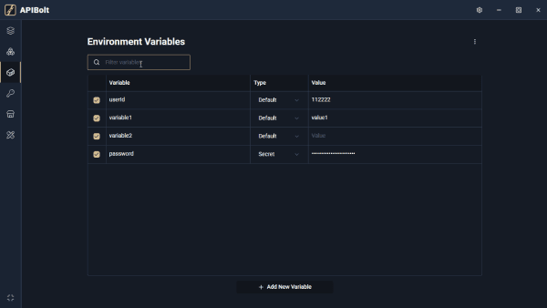 Environment Variables