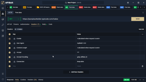 Header Management