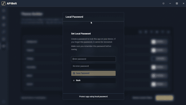 Password Protection