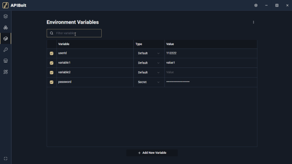Environment Variables